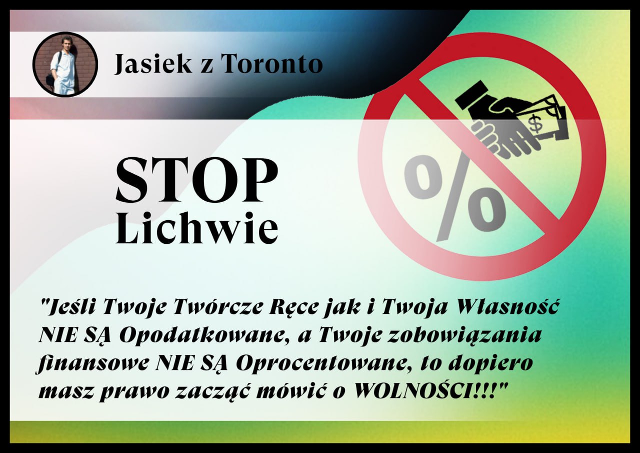 STOP Lichwie - Jeśli Twoje twórcze ręce