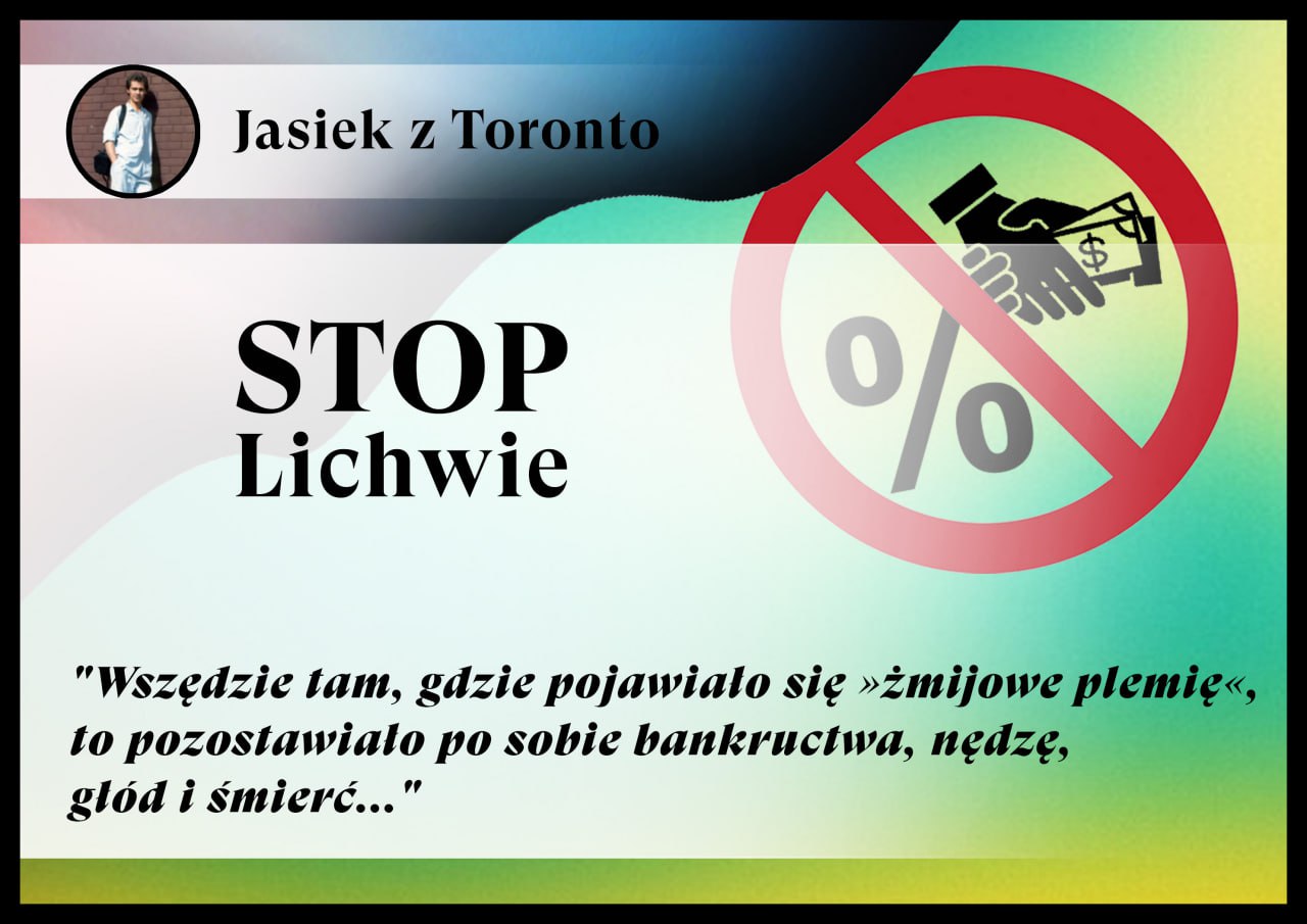 STOP Lichwie - Wszędzie tam, gdzie pojawiało się żmijowe plemię